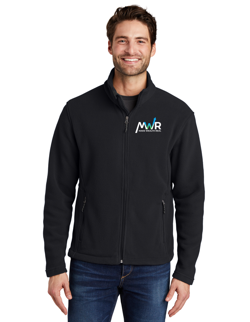 MWR Port Authority Men Full Zip Fleece