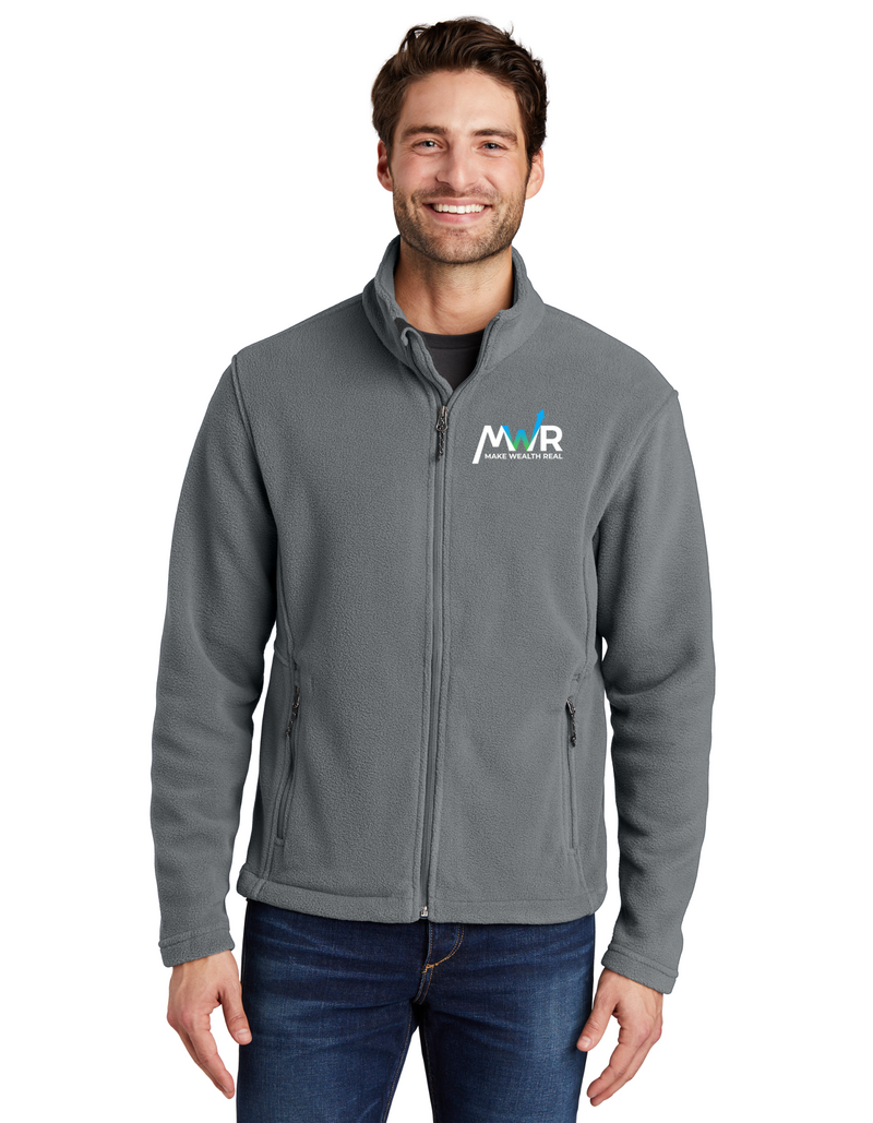 MWR Port Authority Men Full Zip Fleece