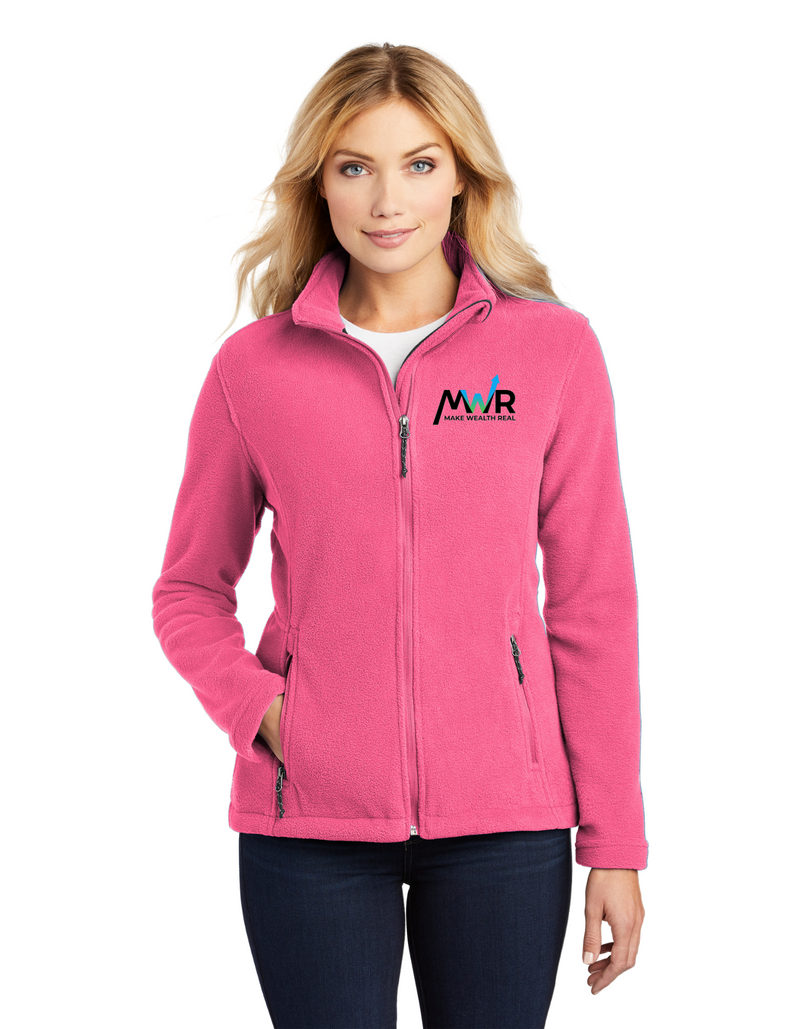 MWR Port Authority Ladies Full Zip Fleece