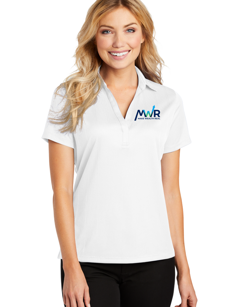 Ladies MWR Port Authority Performance Jacquard Polo