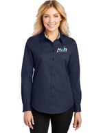 Ladies Long Sleeve Easy Care Shirt