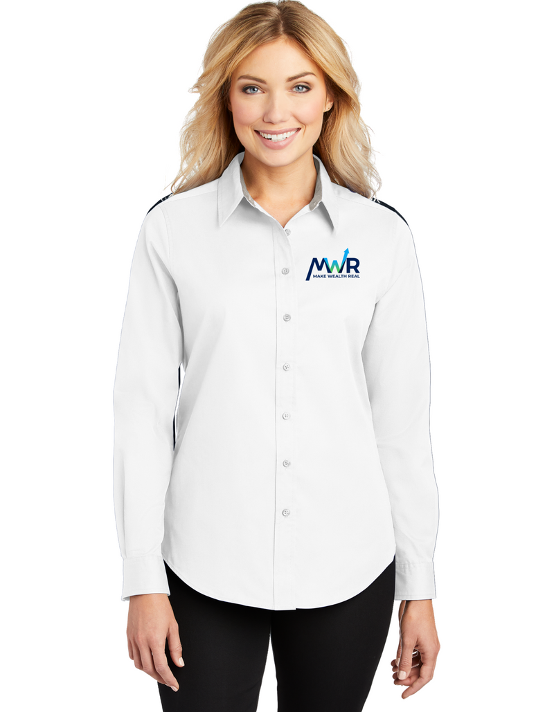 Ladies Long Sleeve Easy Care Shirt