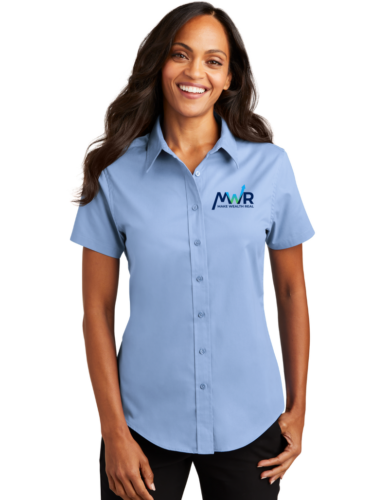 Ladies Short Sleeve Easy Care Shirt